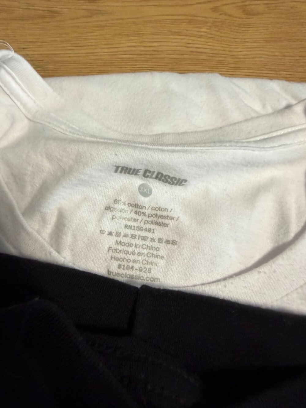 True Classic - Classic Crew 5 pack - 3XL - Picture 2 of 6